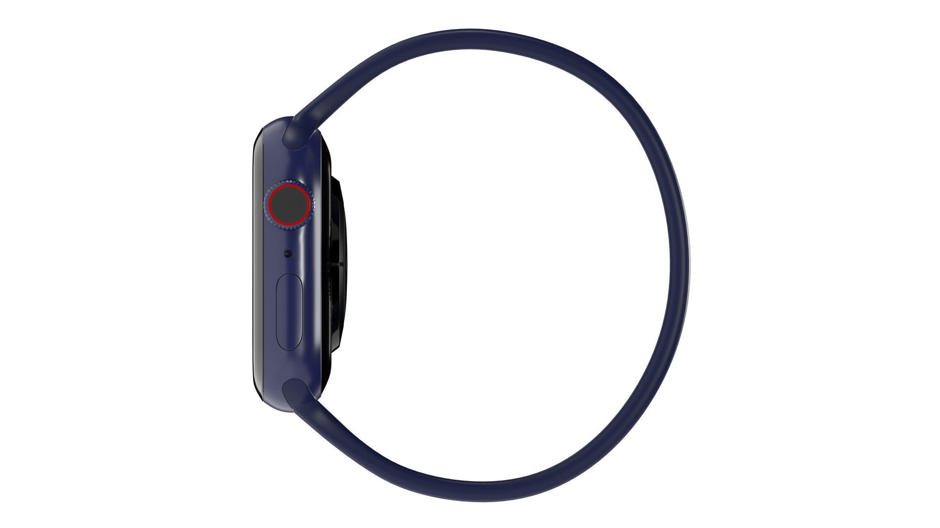 Apple Watch Series 6 Blue Aluminum 3D model_6