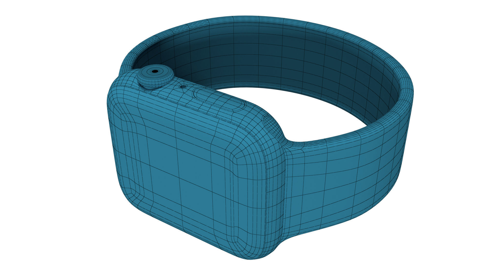 Apple Watch Series 6 Blue Aluminum 3D model_20