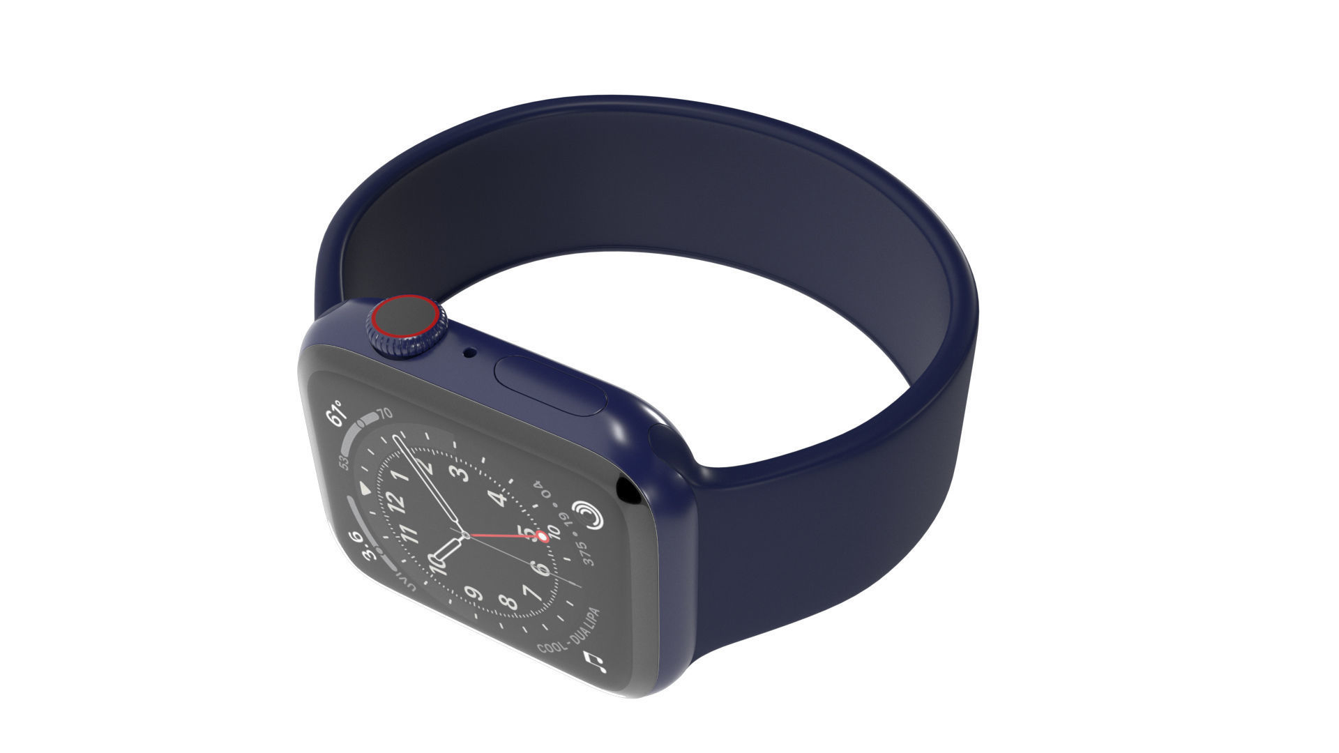 Apple Watch Series 6 Blue Aluminum 3D model_10