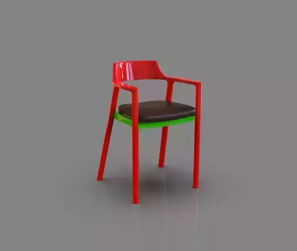 Hiroshima Lounge Chair 3D print model