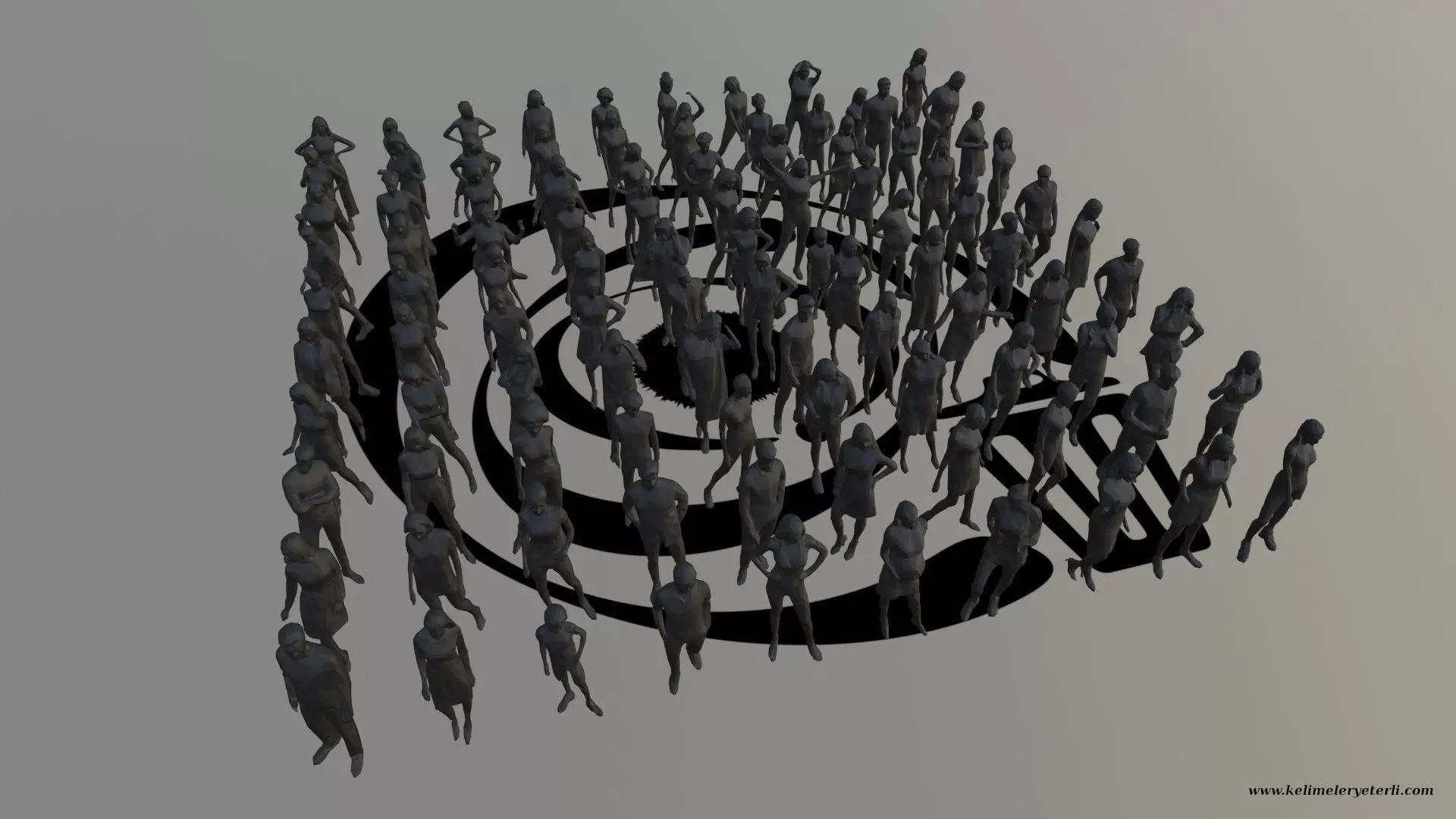 Low Poly People Pack 013 - 100 Pieces R Low-poly 3D model_0