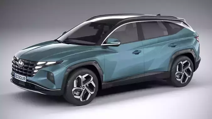 Hyundai Tucson 2021 3D model
