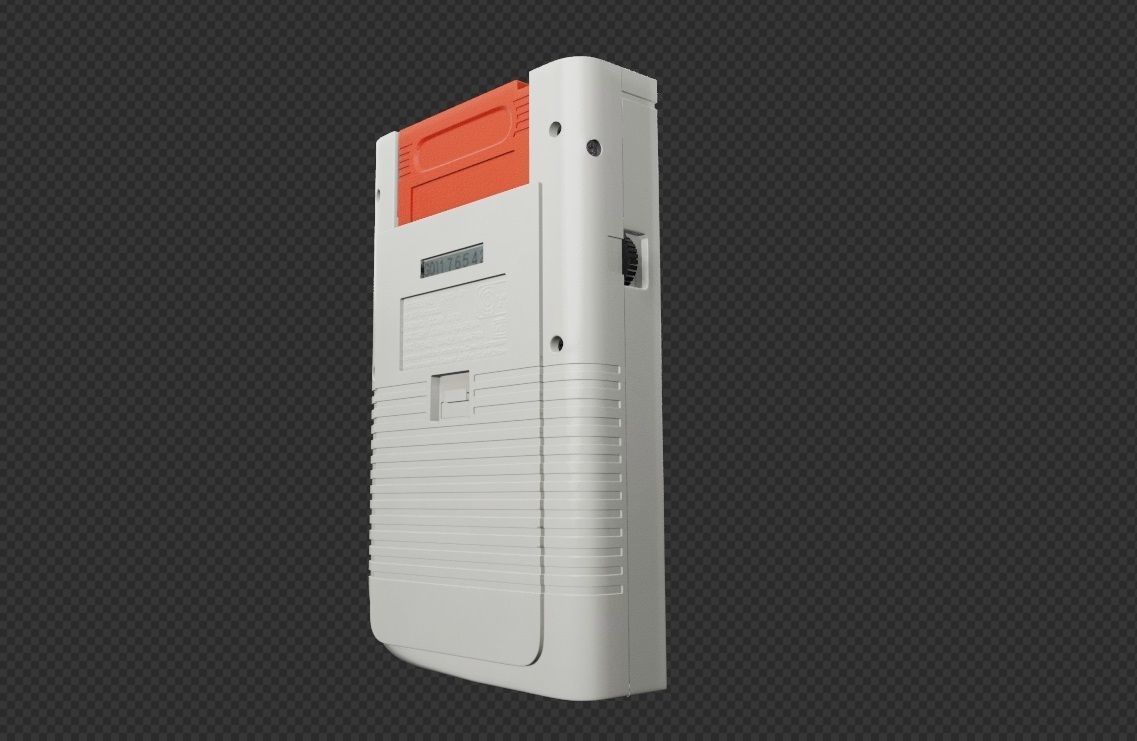 The original Game-Boy model 3D model_1