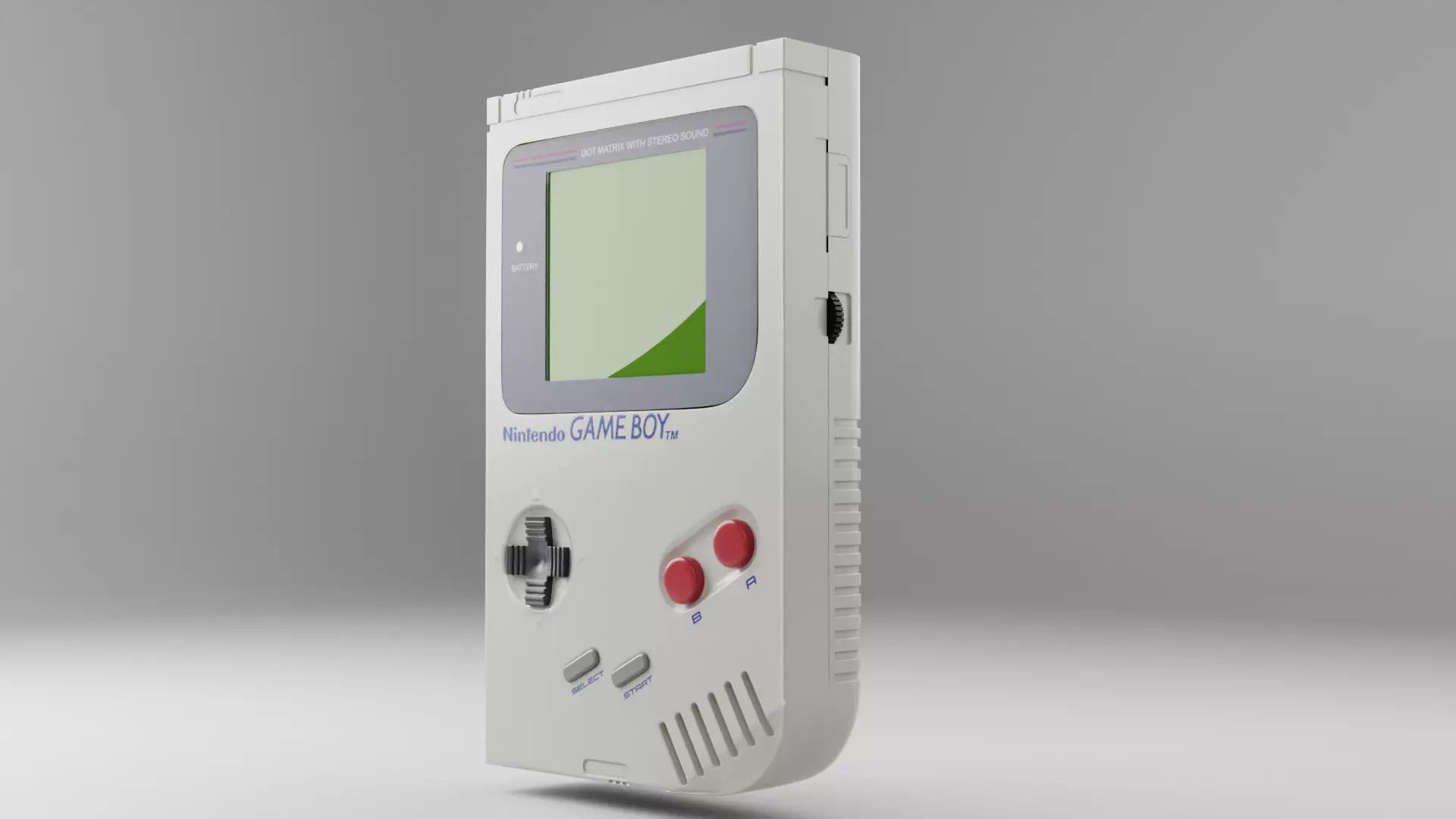 The original Game-Boy model 3D model_0