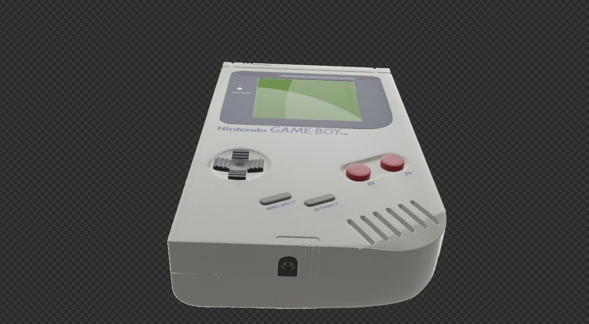 The original Game-Boy model 3D model_3