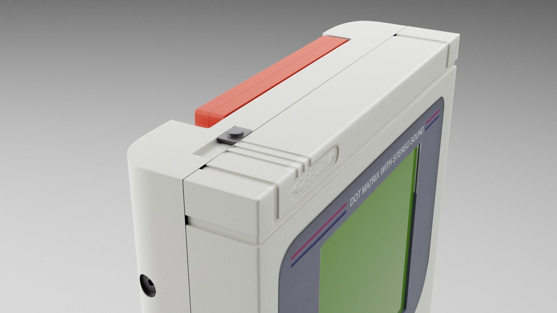The original Game-Boy model 3D model_5