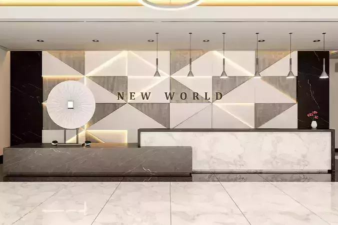 Reception 06 3D model