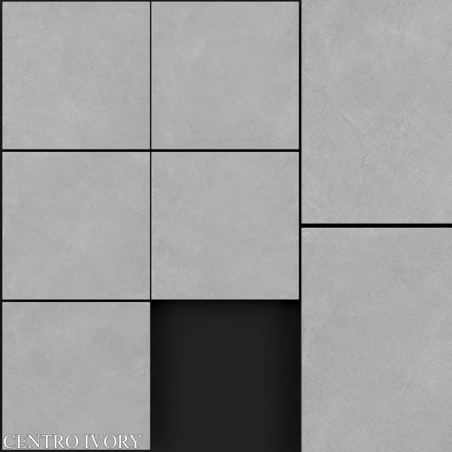 Zeus Ceramica Centro Ivory 600x600 3D model_0