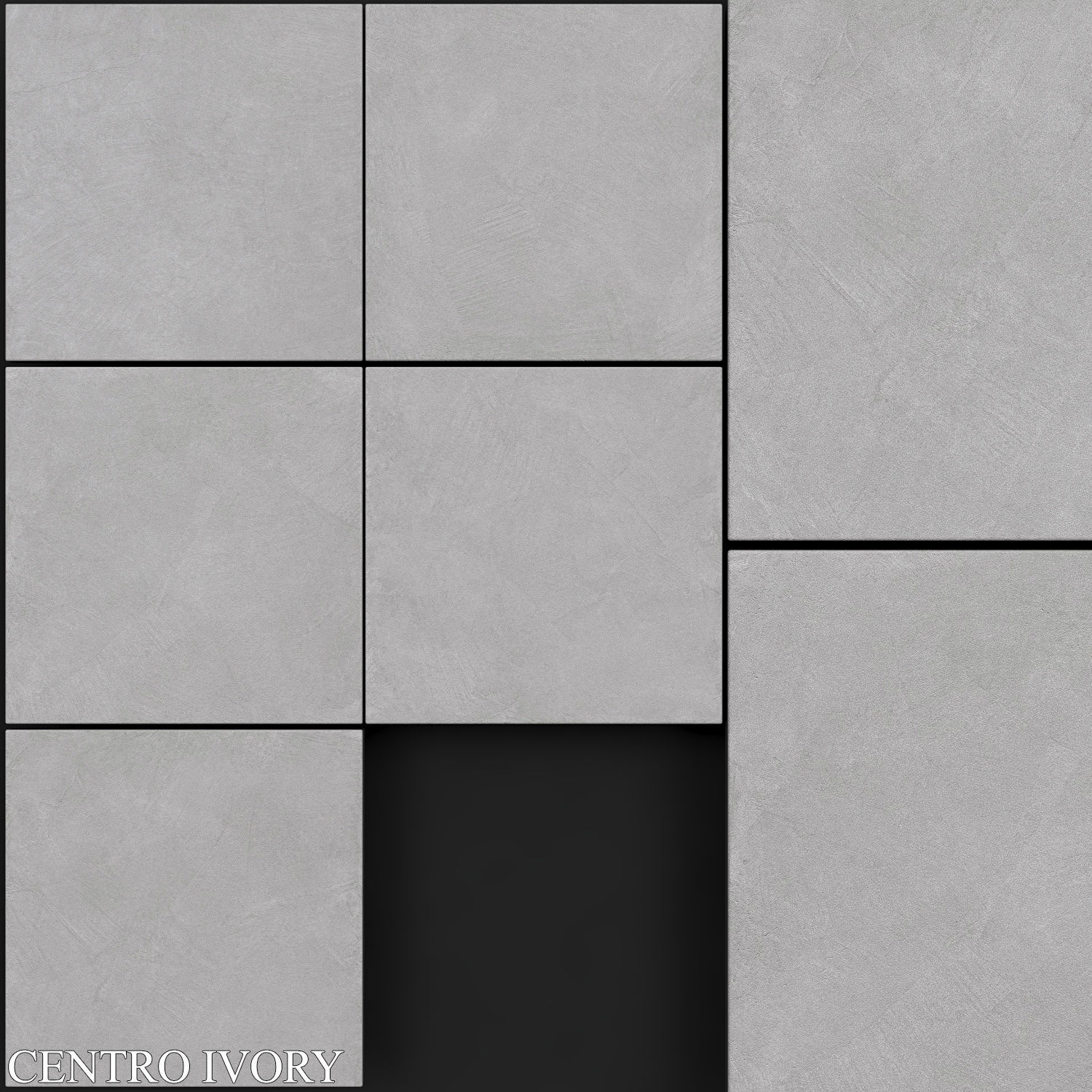 Zeus Ceramica Centro Ivory 600x600 3D model CGTrader