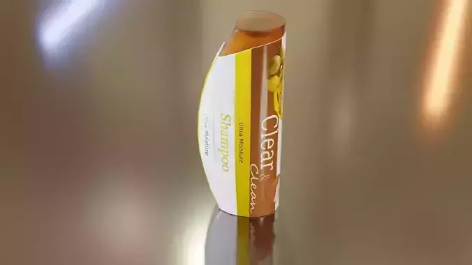 Shampoo Bottle 3D model