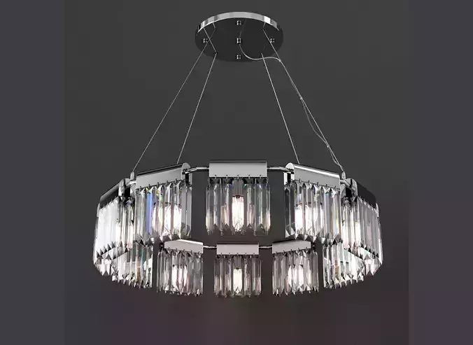 Chandelier Crystal Pendants 12 Loft-Concept