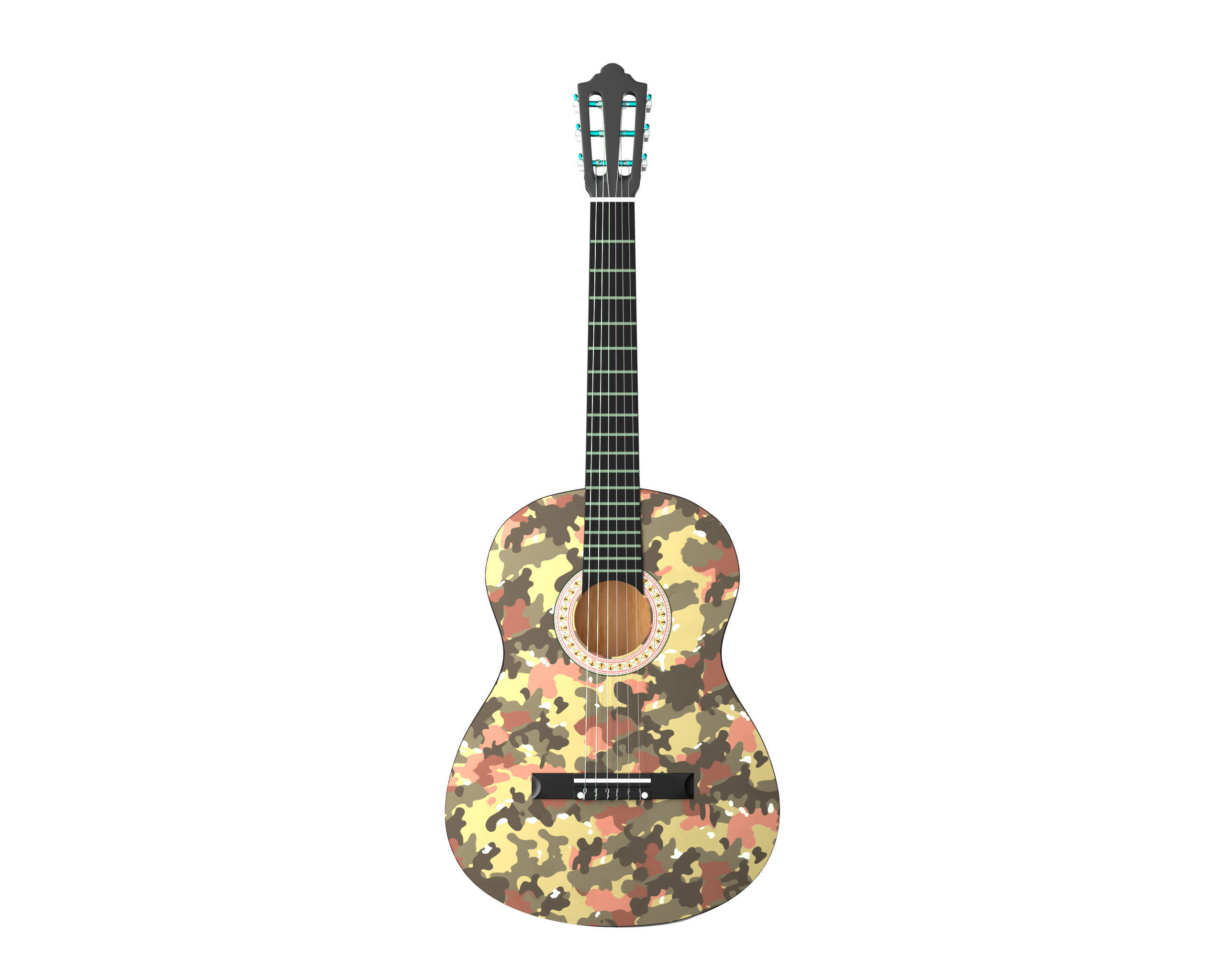 Guitar Collection camouflage acoustic _55