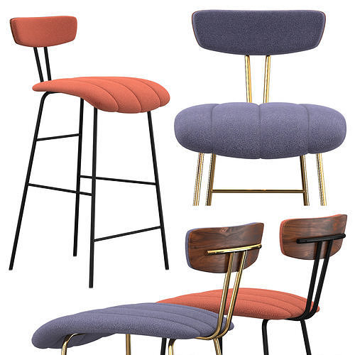 Amy DF stool 3D model