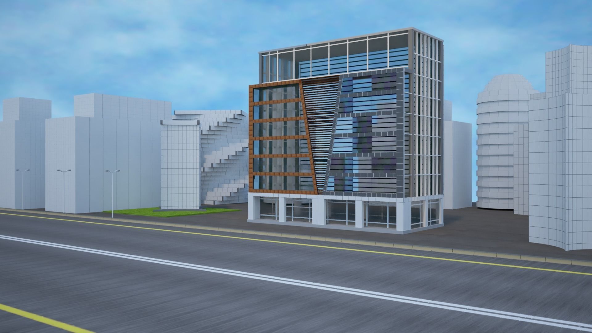 Business Center 3D model_18