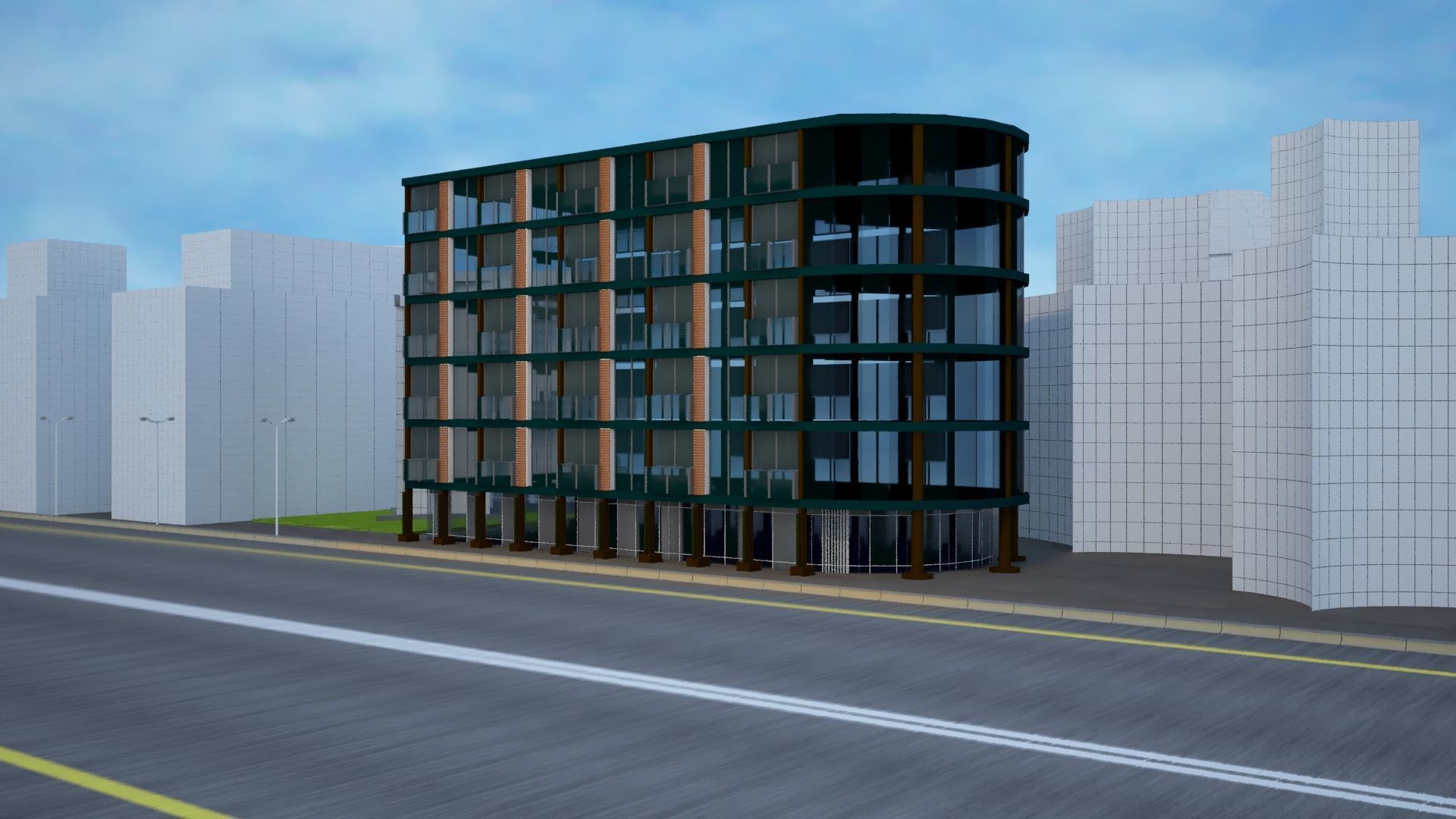 Business Center 3D model_21