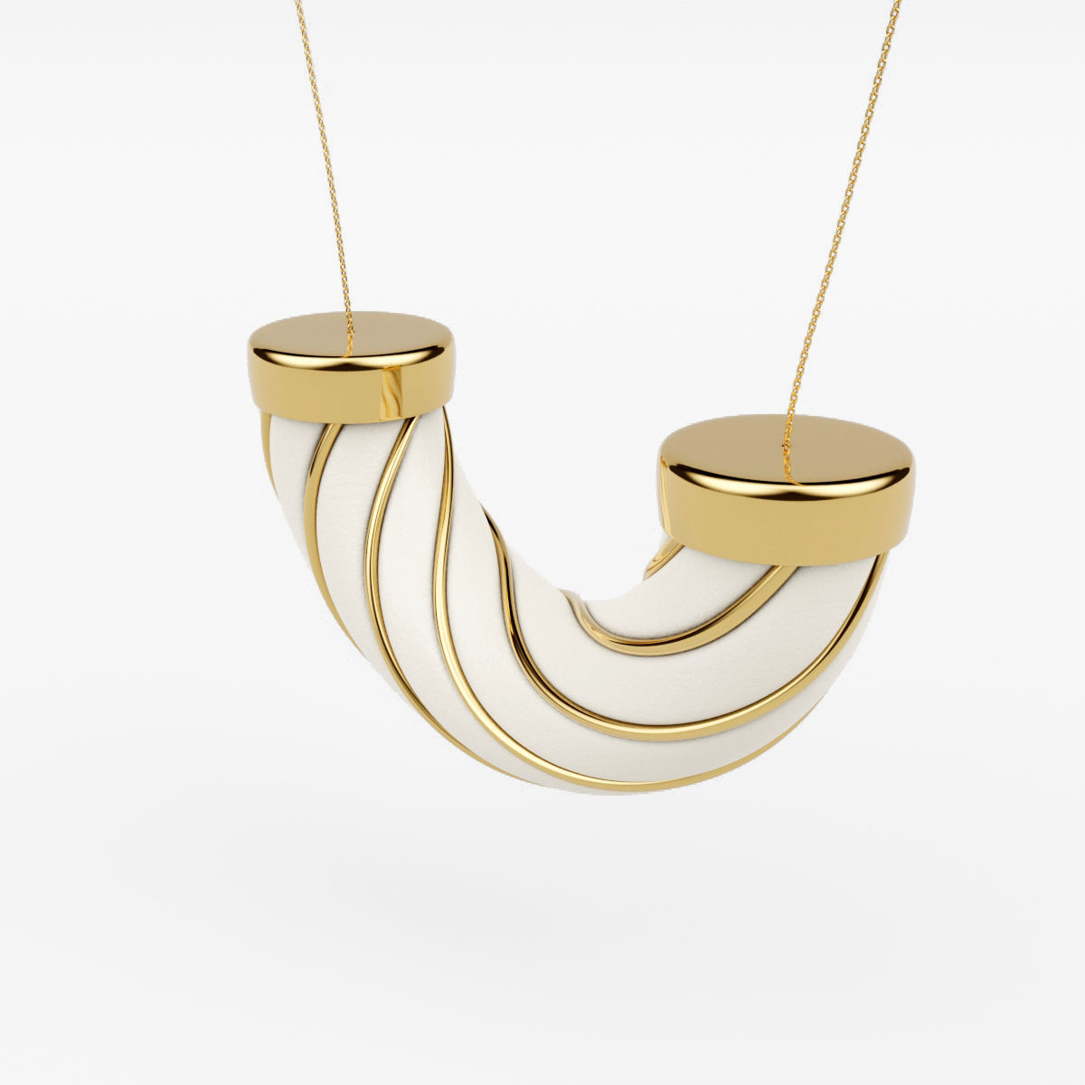 Twisted Necklace 3D model_9