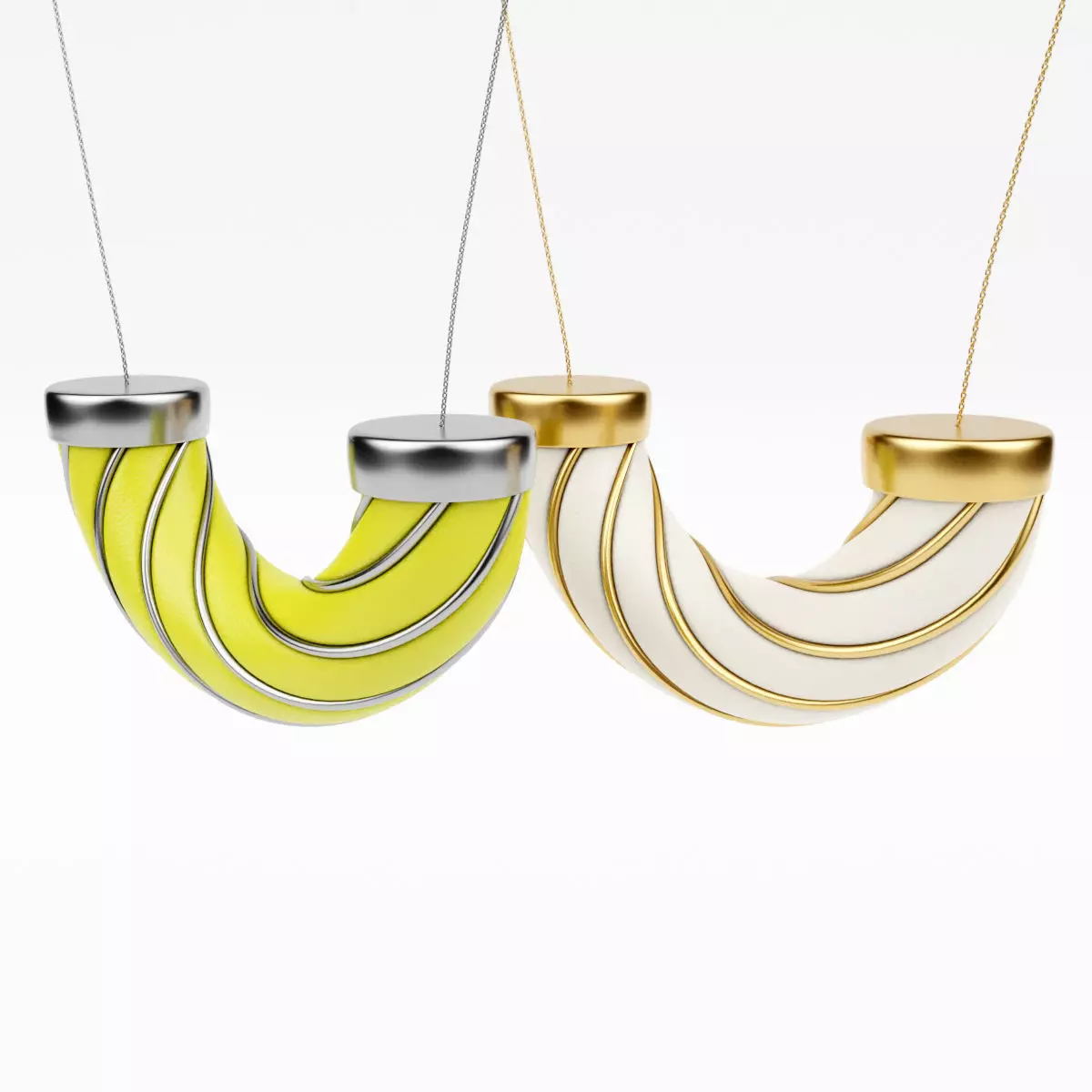 Twisted Necklace 3D model_0