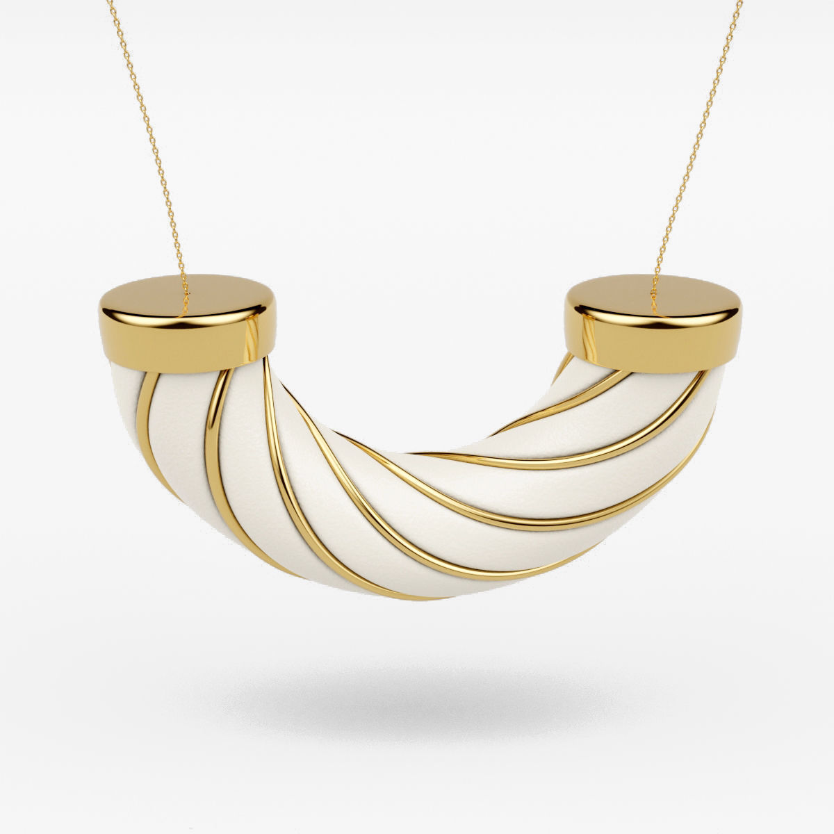 Twisted Necklace 3D model_8