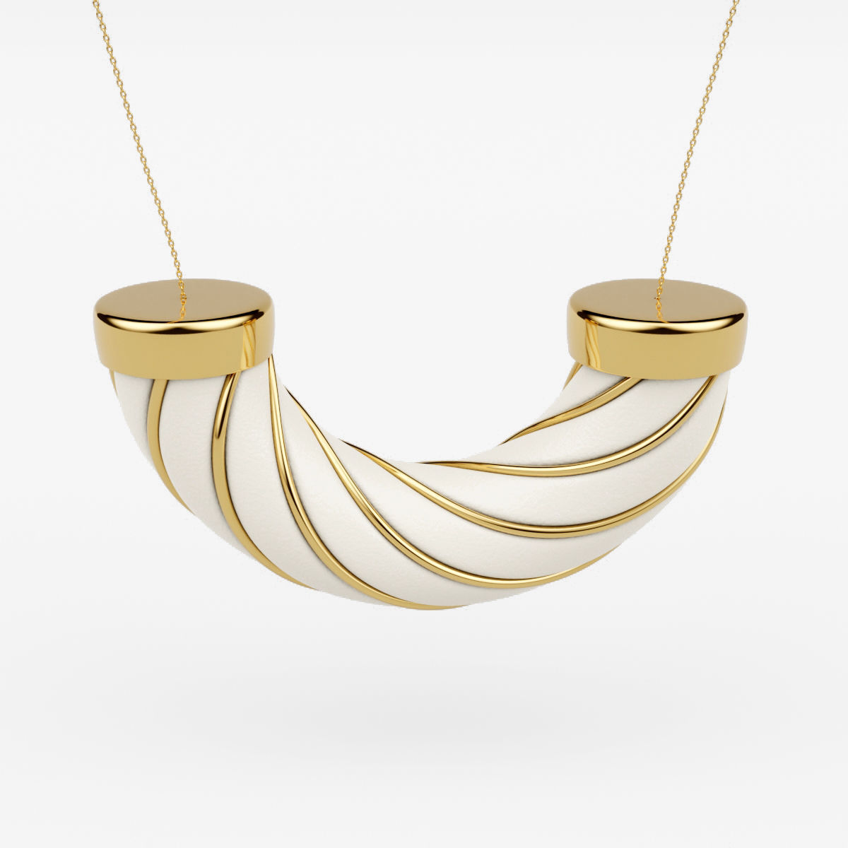 Twisted Necklace 3D model_12
