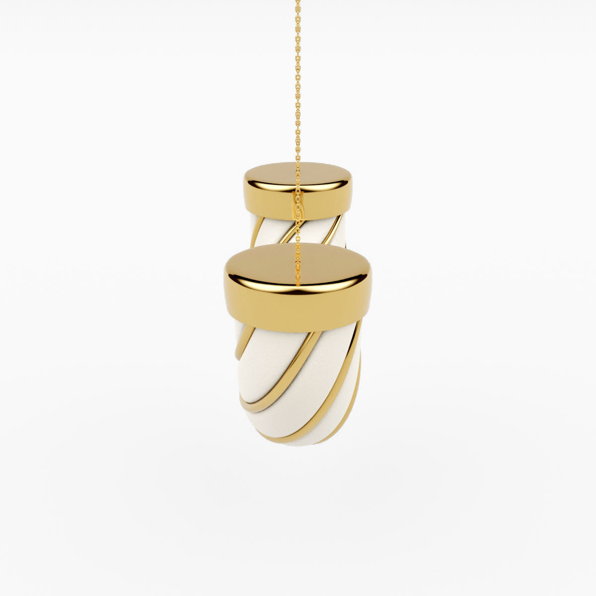 Twisted Necklace 3D model_10