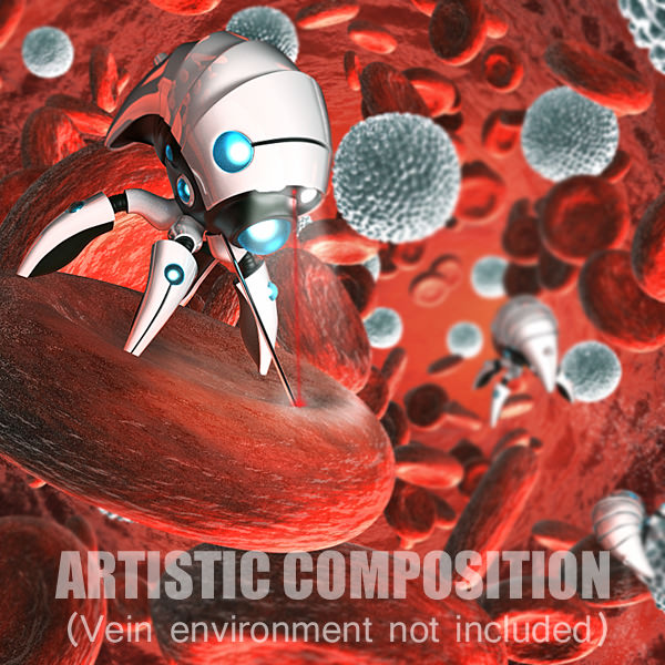 Nanobot original concept 3D model_9