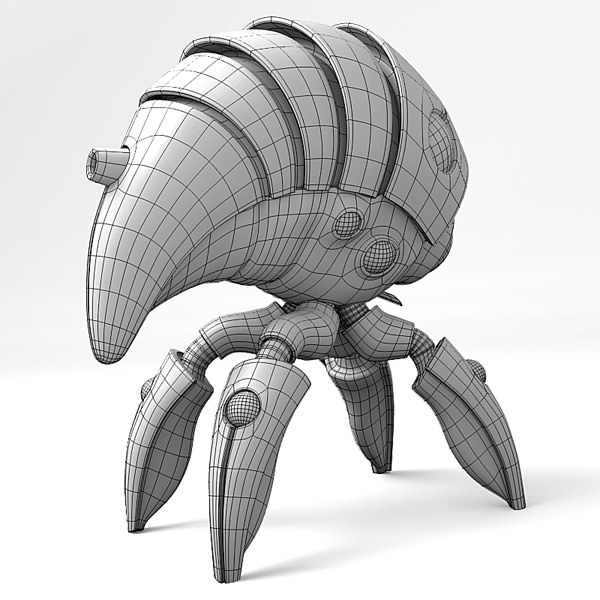 Nanobot original concept 3D model_8