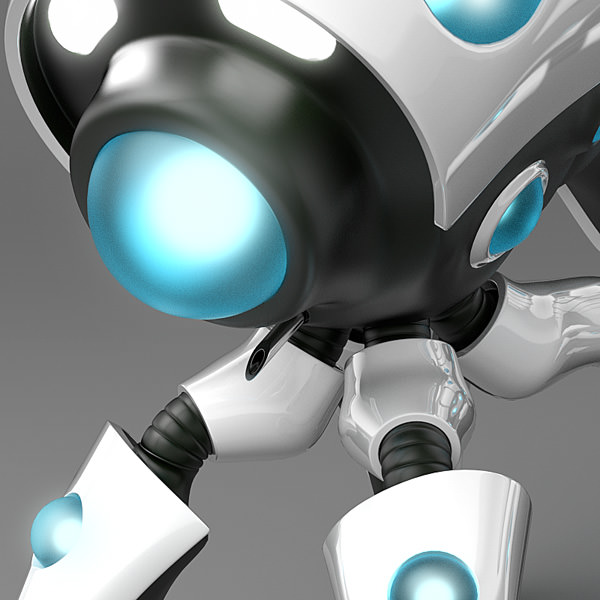 Nanobot original concept 3D model_5