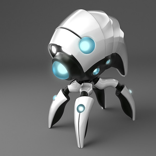 Nanobot original concept 3D model_1