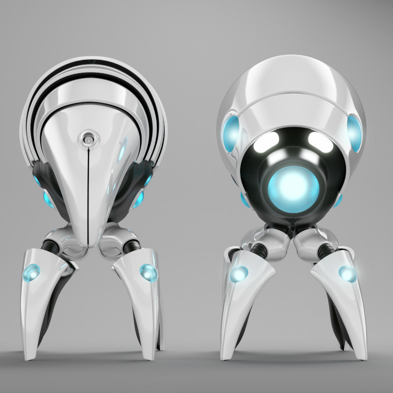 Nanobot original concept 3D model_4