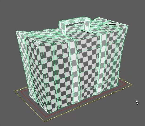 Suitcase 3D model_4