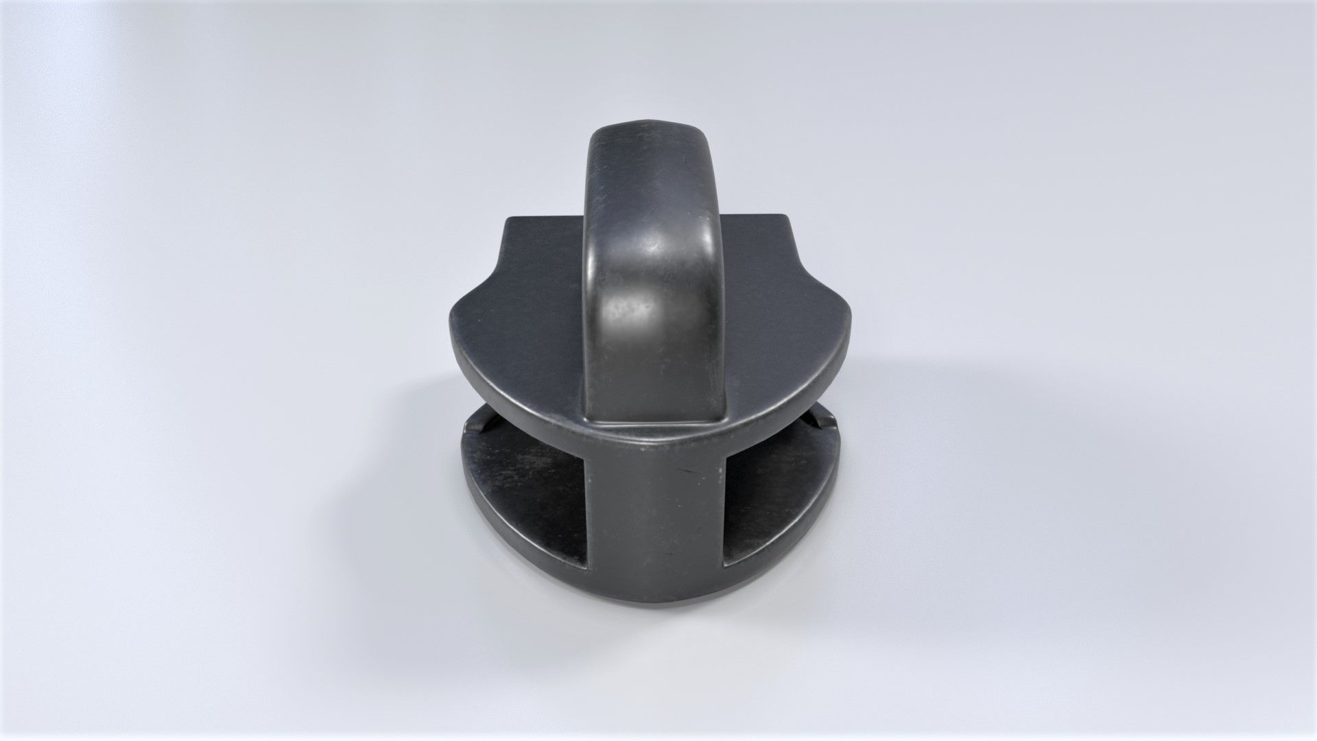 Zipper Puller with Slider  001 Low-poly 3D model_10