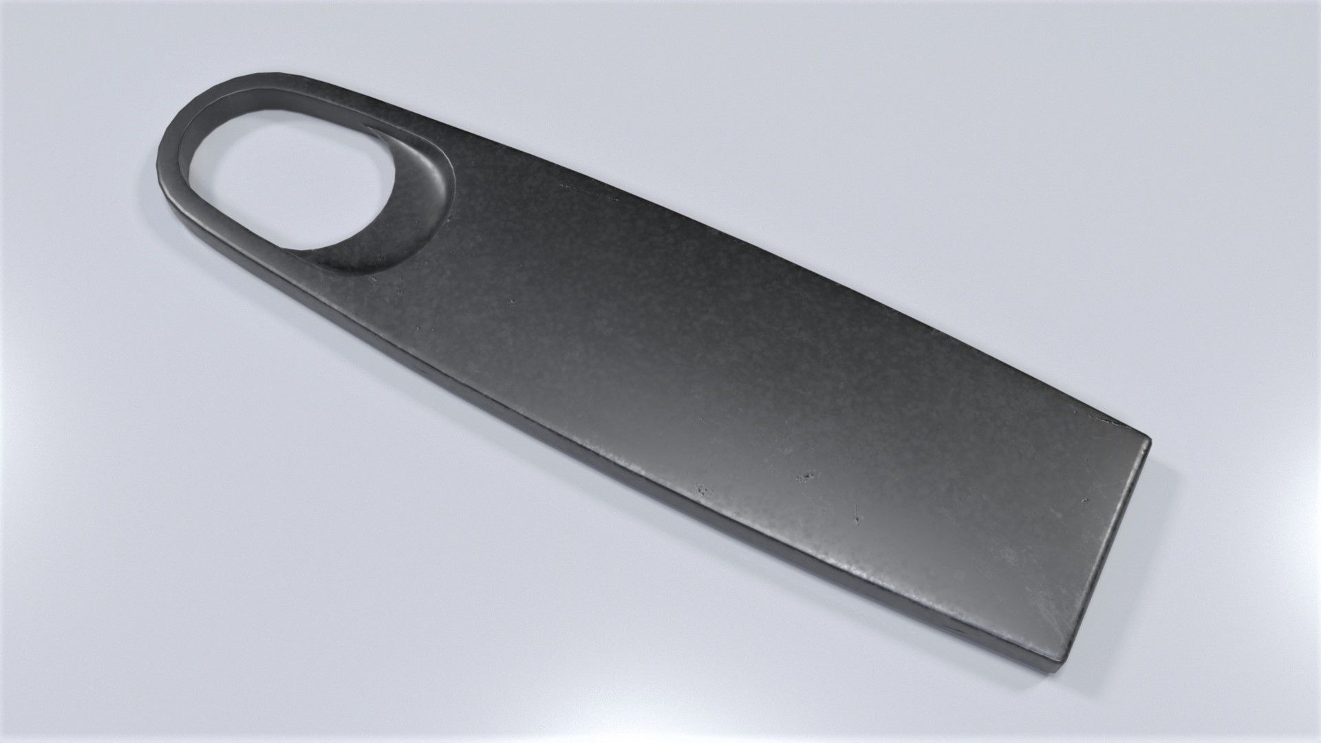 Zipper Puller with Slider  001 Low-poly 3D model_21