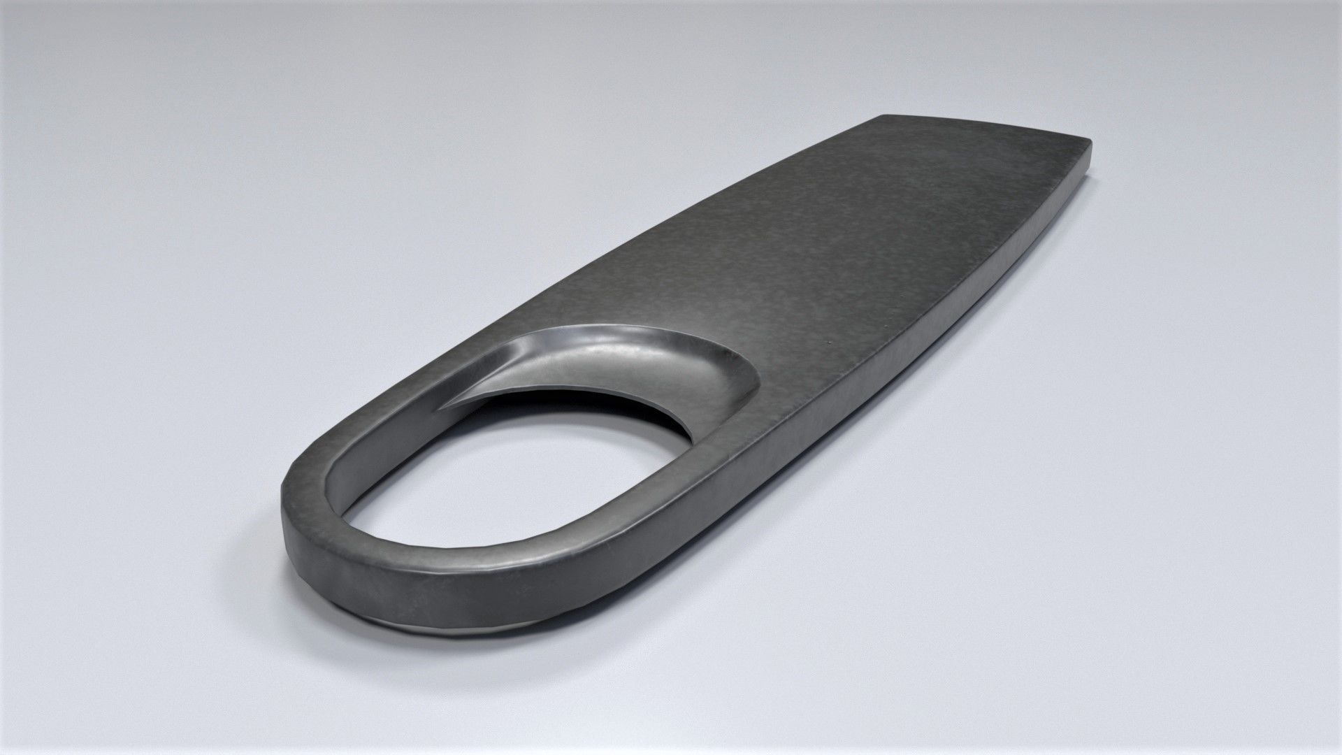 Zipper Puller with Slider  001 Low-poly 3D model_18