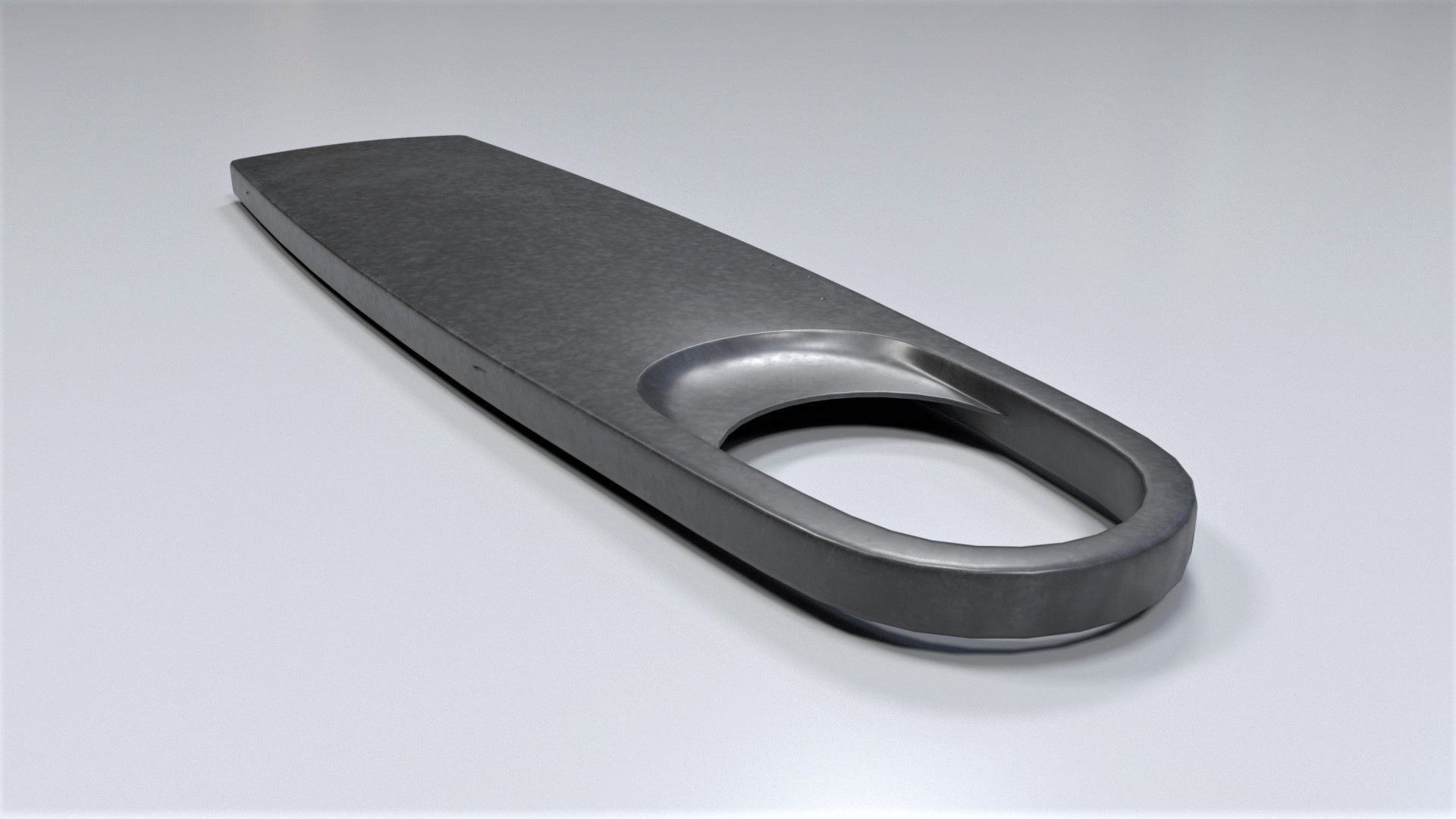 Zipper Puller with Slider  001 Low-poly 3D model_19