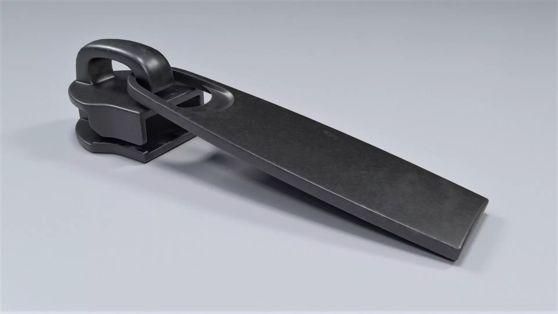 Zipper Puller with Slider  001 Low-poly 3D model_0