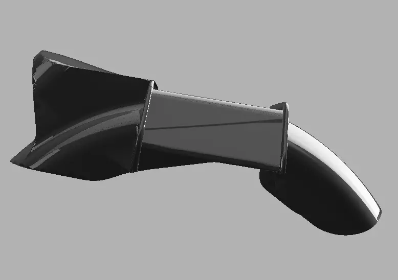Garde boue Avant Zero 9 Z9 3D model