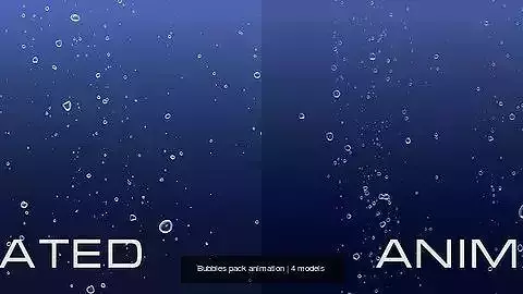 Bubbles pack animation