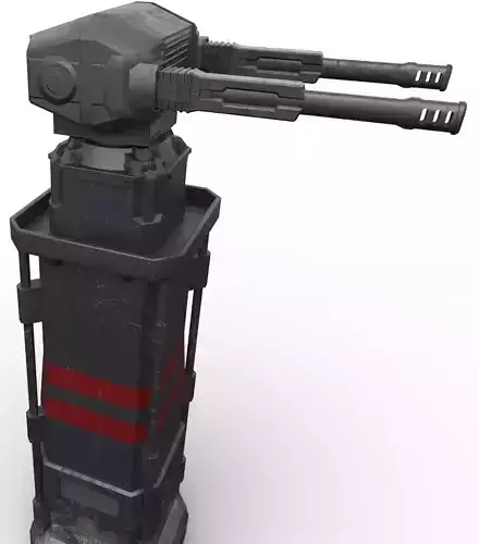 DCA antiaircraft tower or space tower