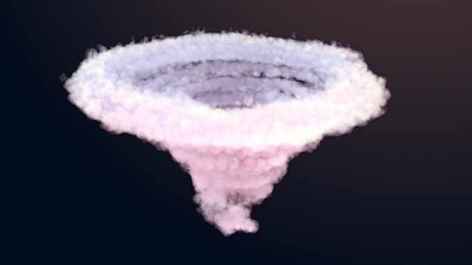 VDB Cloud 03 Hurricane 3D model