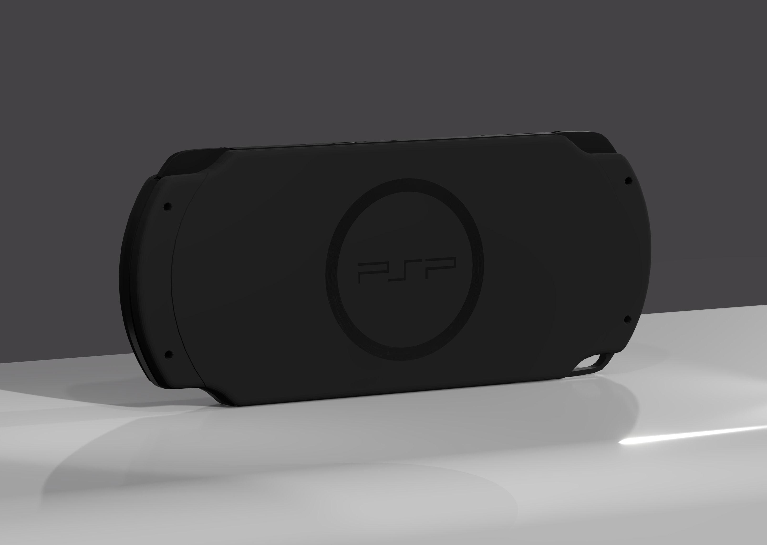 Sony - PSP STREET - Playstation Portable - Model E1004 Low-poly 3D model_2