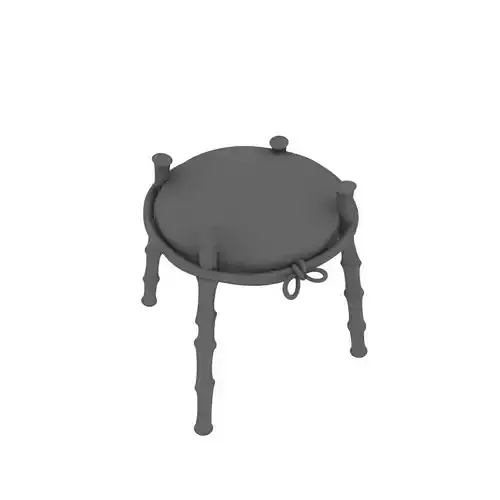 Tropical grill 3D model