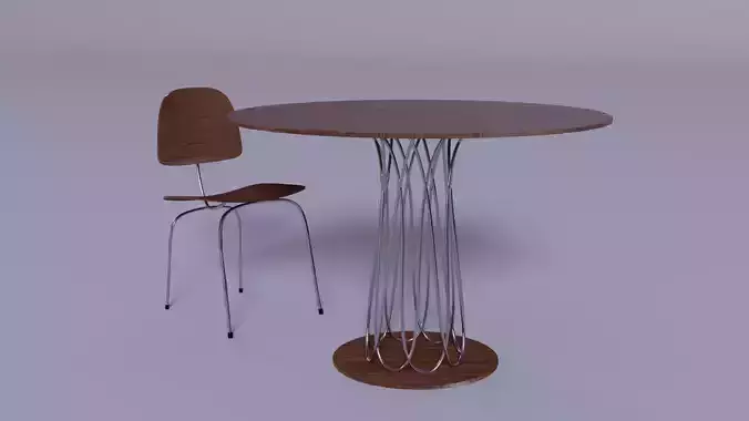 Chair and Table