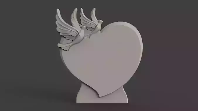 Memorial tombstone 3D print model