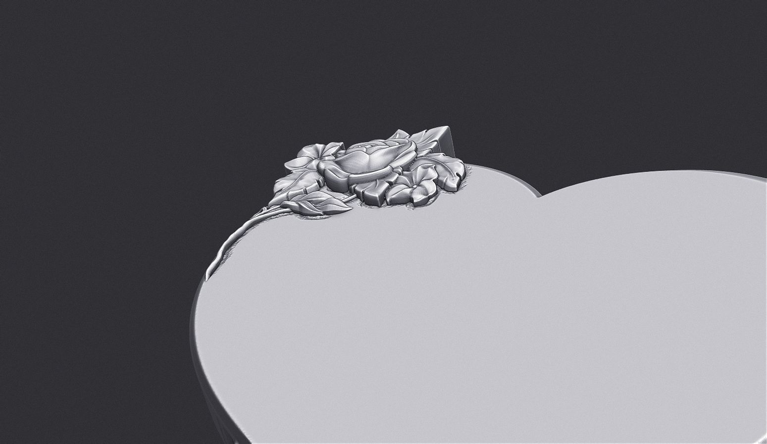 Memorial tombstone 3D print model_4