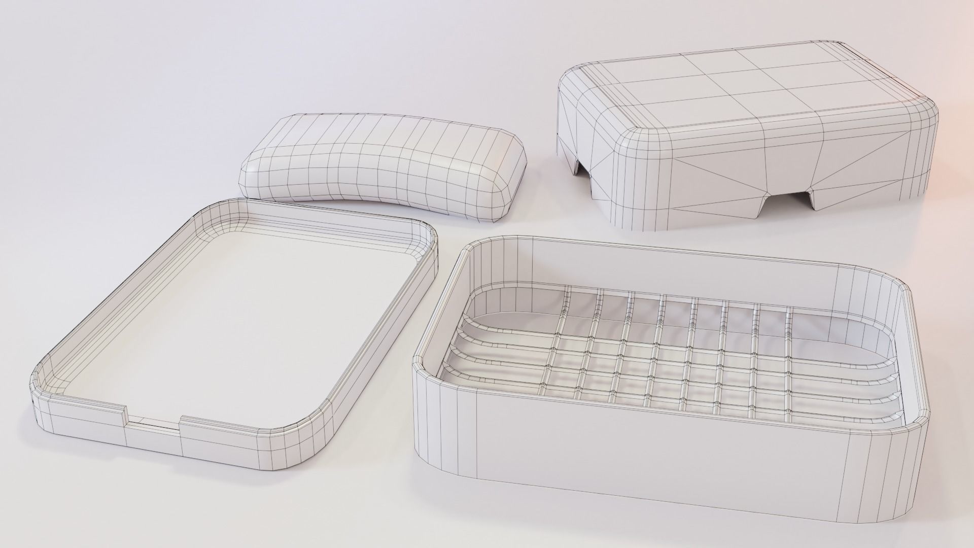 Solid hand soap 3D model_7