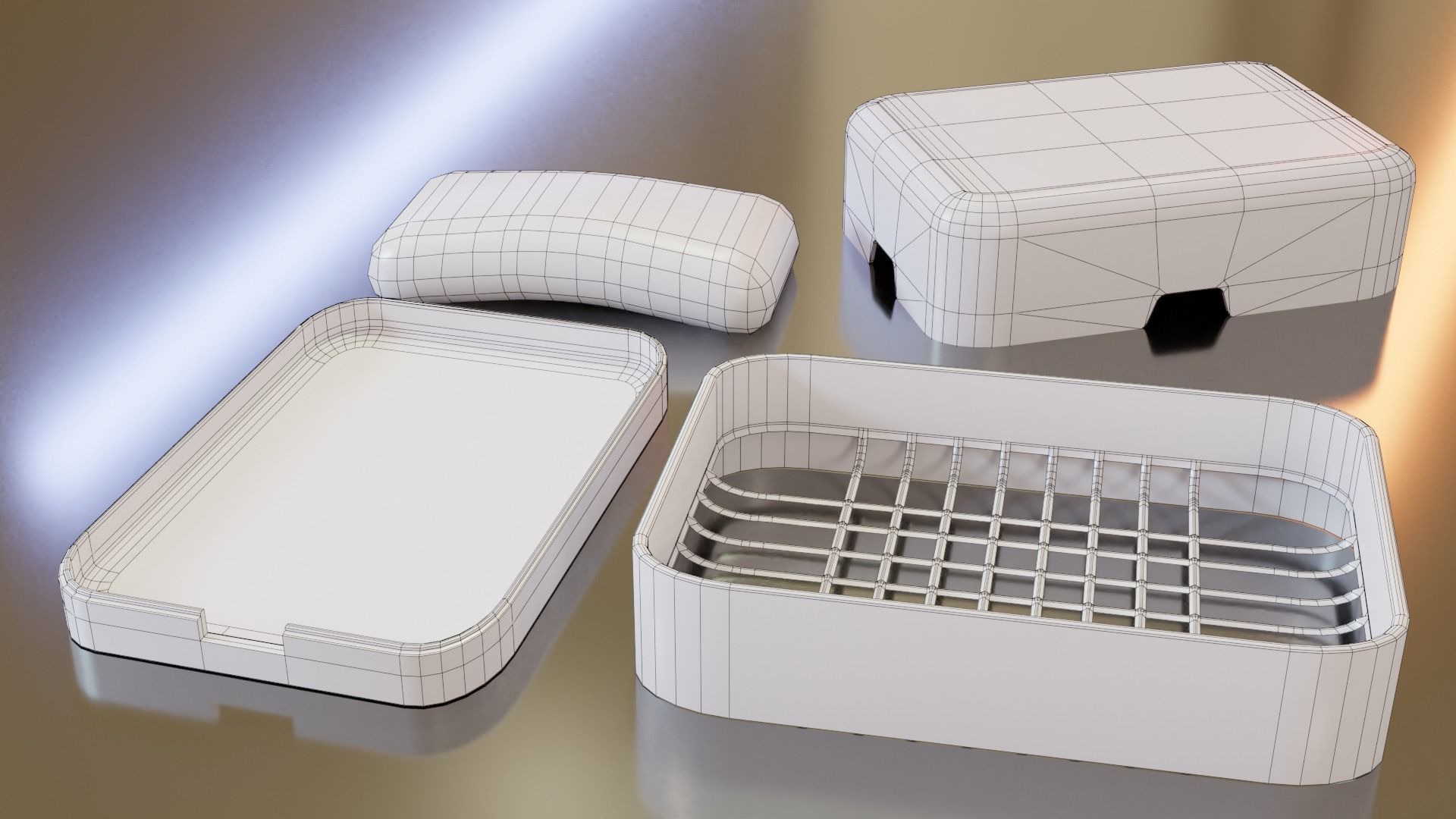 Solid hand soap 3D model_6