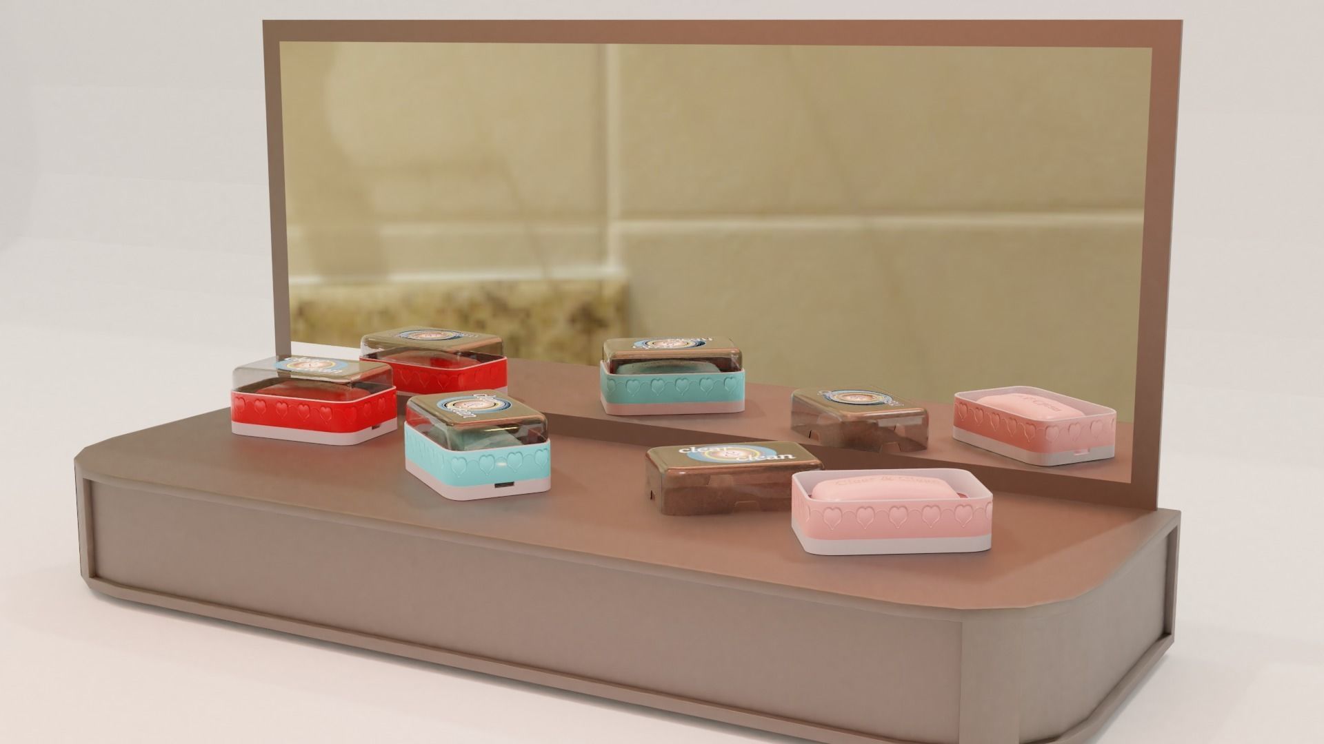 Solid hand soap 3D model_8