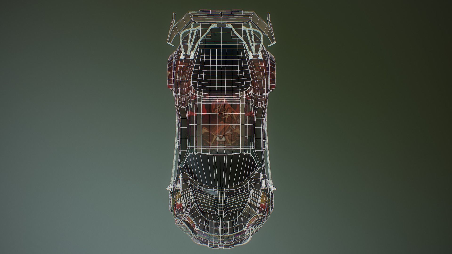 Cyberpunk Lotus Elise Cup  Low-poly 3D model_19