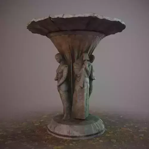 BirdBath Statue