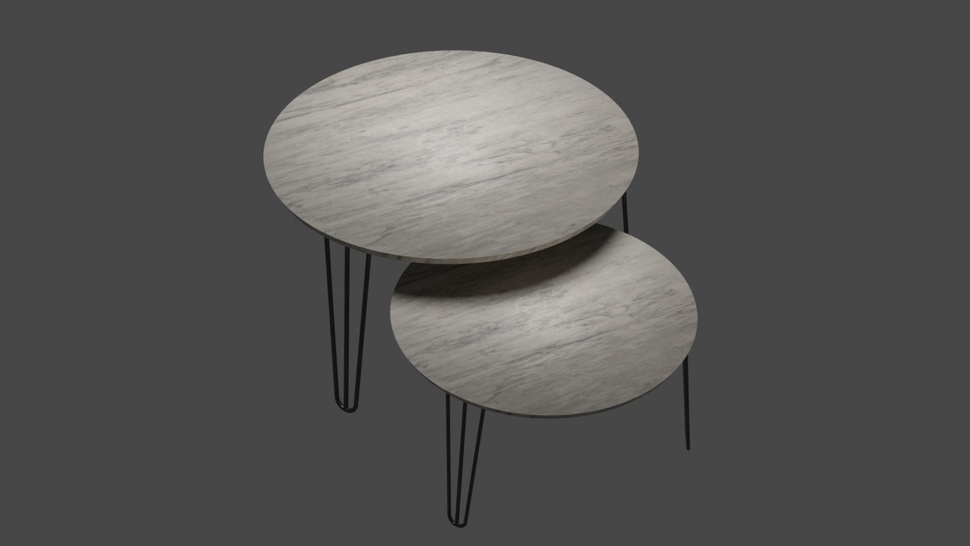 Living room table Free 3D model_1